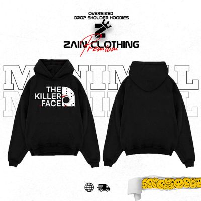 The Killer Face Oversized Hoodie [BLACK]
